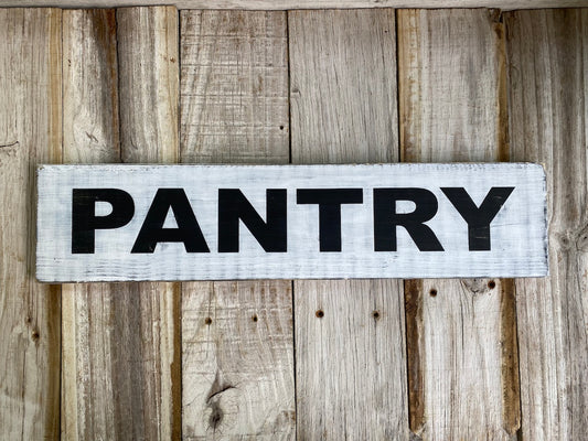 AS IS Sale-PANTRY Wood Sign (FREE SHIPPING)